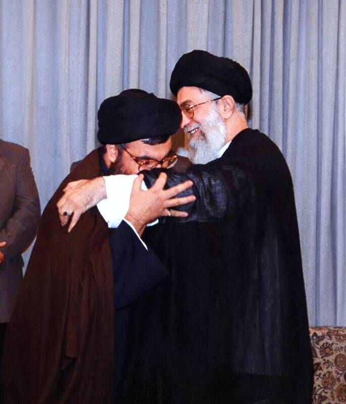 آیت‌الله سید علی خامنه‌ای , شهید امام خامنه ای (ره) , تشییع آیت‌الله‌العظمی سید علی خامنه‌ای , آیت الله سید مجتبی خامنه‌ای , سید حسن نصرالله , جنگ آمریکا و رژیم صهیونیستی علیه ایران , 
