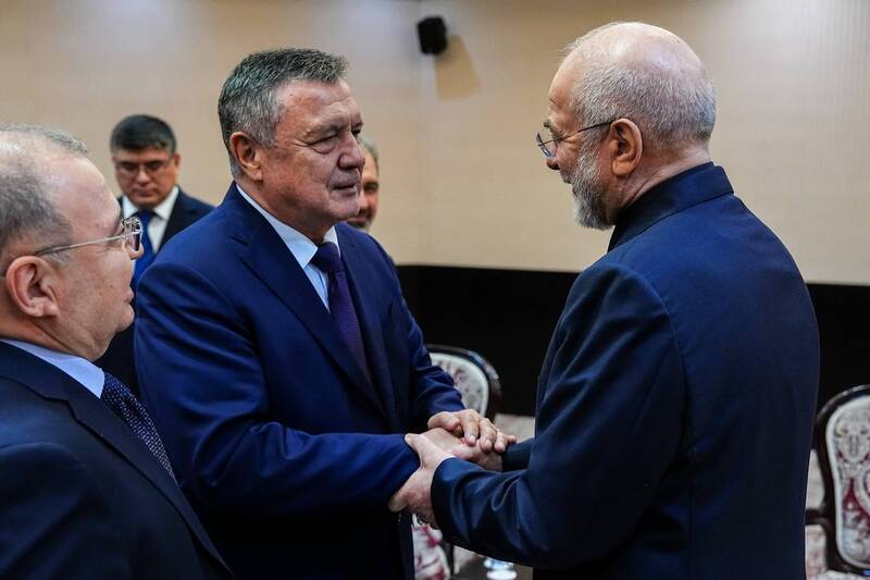 دیدار قالیباف با رئیس مجلس ازبکستان 