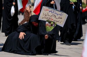 آخرین نگاه‌های بارانی به شهید قائد امت