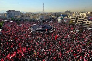 مراسم تشییع رهبر شهید پیام محبوبیت مردمی جمهوری اسلامی را مخابره کرد!