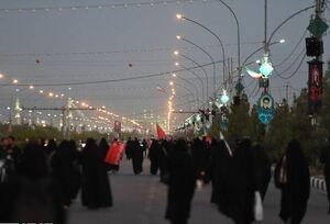 جمکران در آستانه وداع با رهبر شهید انقلاب