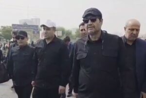 حضور وزیر ورزش در مراسم تشییع رهبر شهید در قم