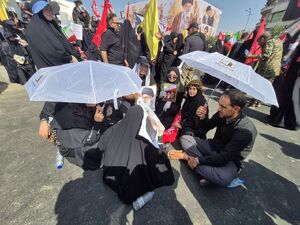 حاشیه نگاری تشییع تهران