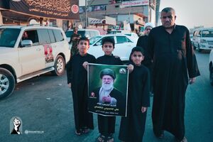 عراقی‌ها، آماده بدرقه امام مجاهد شهید