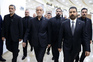 استقبال نخست وزیر عراق از پزشکیان