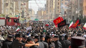 حال و هوای کربلا قبل از مراسم تشییع پیکر رهبر شهید