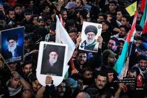 مذاهب مختلف عراق در تشییع آیت الله خامنه‌ای