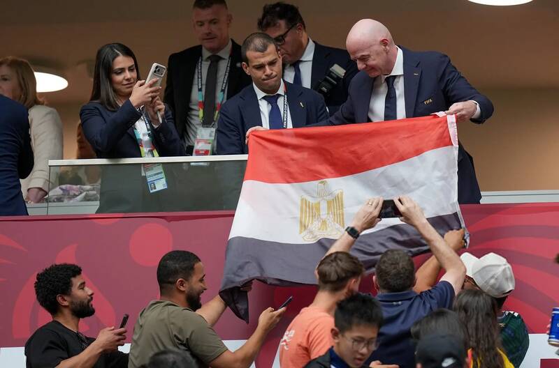حرکت جنجالی اینفانتینو پس از حذف مصر