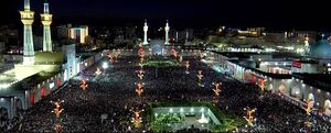 حیرت فعال آمریکایی از جمعیت تشییع کنندگان رهبر شهید