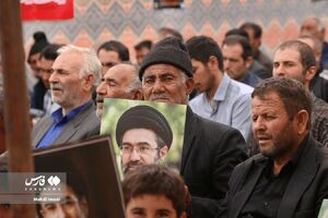 عکس/ عزاداری عشایر آذربایجان در سوگ آقای شهید ایران