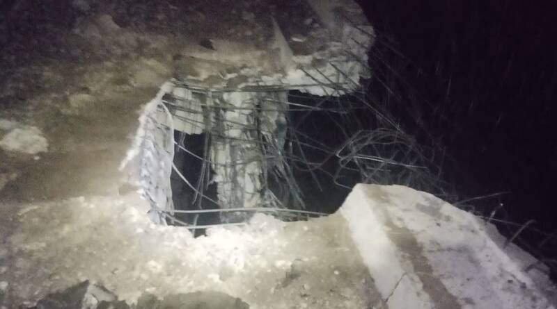 پل آققلا ۲۴ ساعت پس از حمله دشمن به مدار خدمت بازگشت