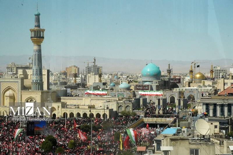 قدردانی آستان قدس از حضور زائران در آیین تشییع رهبر شهید