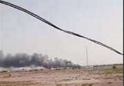 پایگاه تروریست‌های آمریکایی در کویت هدف قرار گرفت؛ شواهد از تلفات انسانی حکایت دارد +فیلم