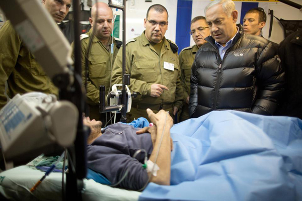 تصاویر حضور نتانیاهو در میان تروریستها