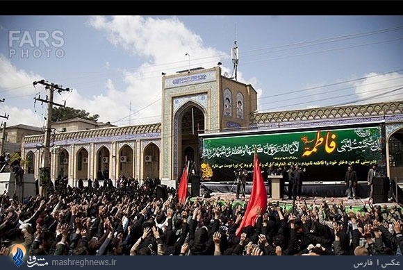 فضای معنوی کرمانشاه در سالروز شهادت حضرت زهرا