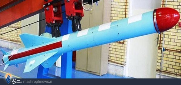 6 موشک کروز دریایی ایران