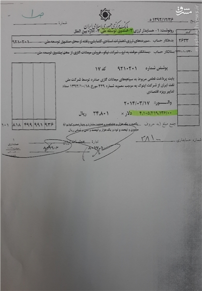 تخلف دو مرحله‌ای دولت در برداشت 4.1 میلیارد دلار از صندوق توسعه ملی/ مصوبه ستاد تدابیر ویژه مغایر با قانون است+ سند