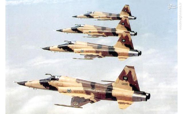 چوب حراج عربستان بر جنگنده های اف 5
