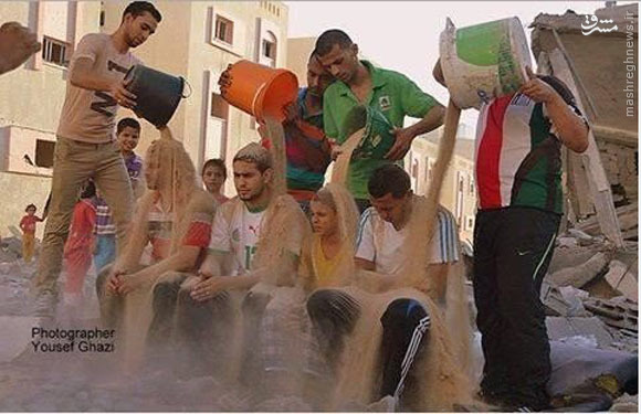 دعوت خوزستانی ها به چالش سطل خاک+ فیلم