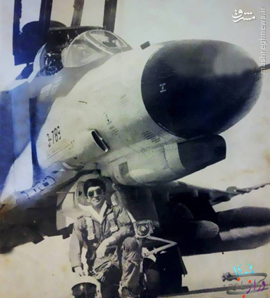 جوانترین خلبان عملیات حمله به اچ-۳+عکس