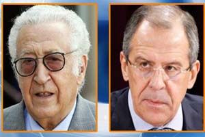 رایزنی لاوروف و ابراهیمی درباره سوریه