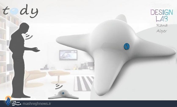 نظافت خانه با ربات هشت‌پا+عکس