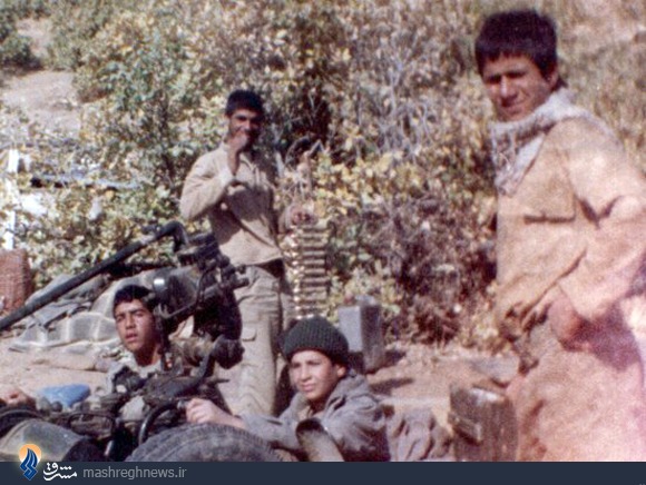 تصاویر/همرزمان قدیمی «حاج قاسم»