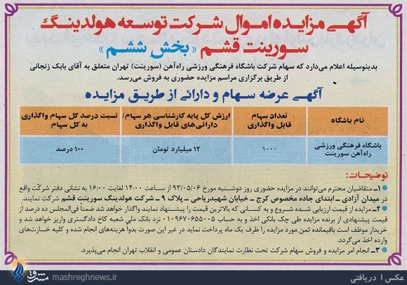 راهآهن به مزایده گذاشته شد +عکس راهآهن به مزایده گذاشته شد +عکس