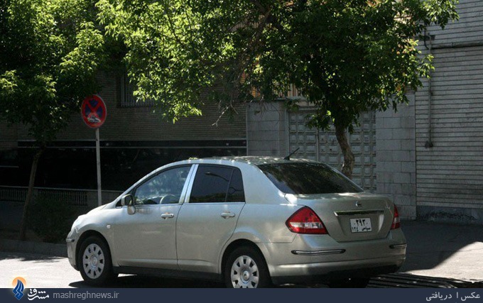 عکس/تخلف دیپلماتیک در خیابان‌های تبریز