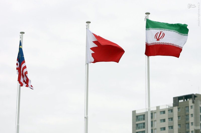 عکس/ اهتزاز پرچم ایران در اینچئون