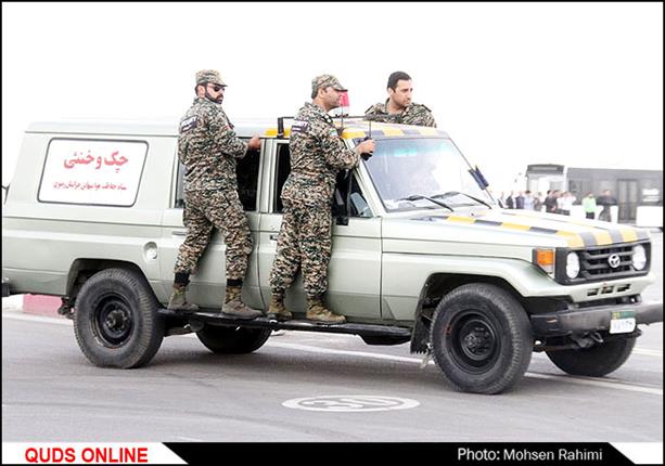 عکس/ تیم چک و خنثی سپاه در فرودگاه مشهد
