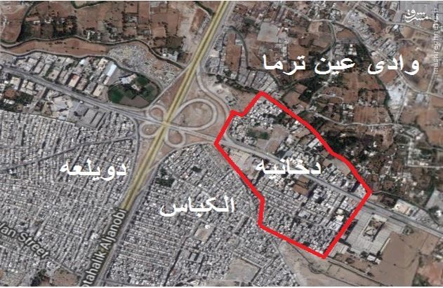 تحولات میدانی جبهه دمشق و حاشیه دمشق