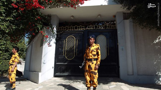 عکس/ اقامتگاه سفیر ایران در صنعا پیش از انهدام
