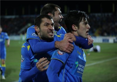 شکست یاران آزمون برابر روبین کازان