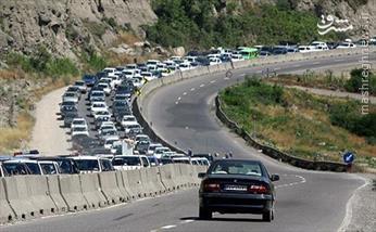 آخرین وضعیت ترافیک در محورها