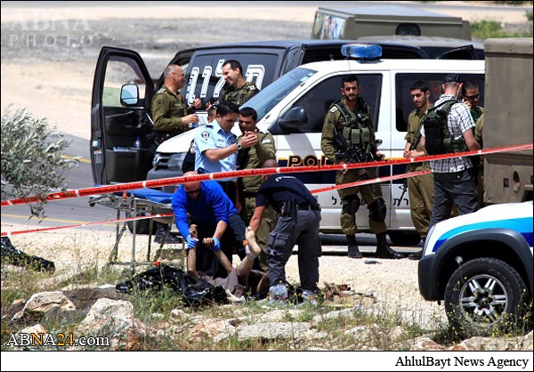 هلاکت نظامی صهیونیست در حمله جوان فلسطینی +عکس