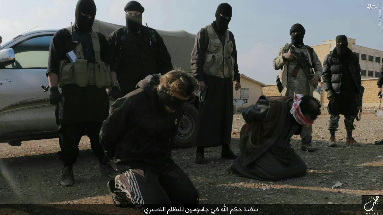 اعدام دو شهروند سوری توسط داعش+تصاویر