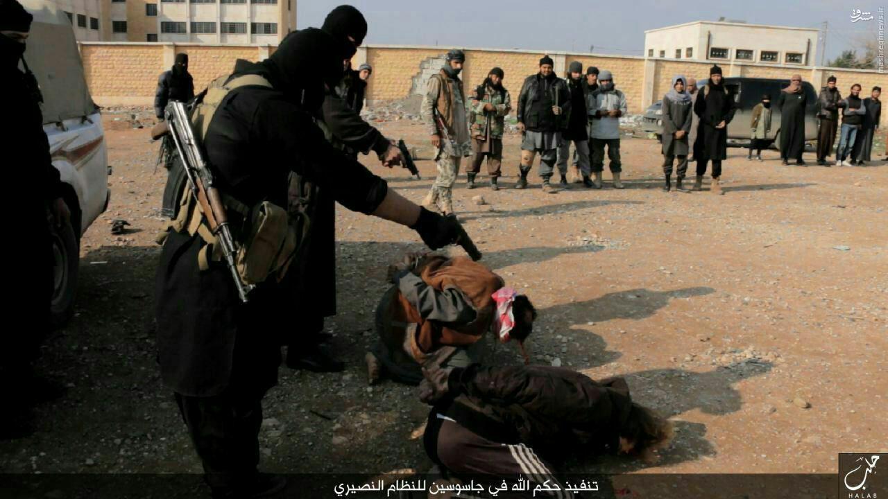 اعدام دو شهروند سوری توسط داعش+تصاویر