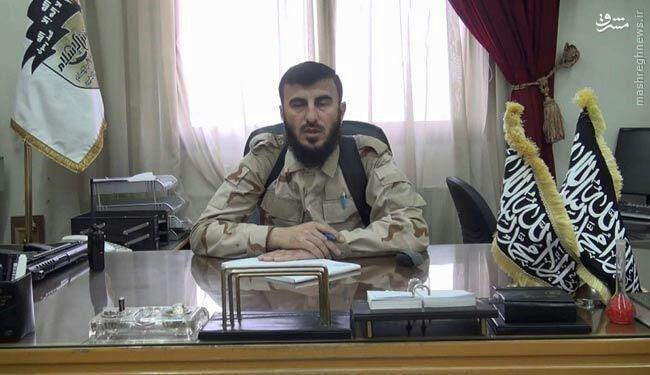 عکس/ میز کار فرمانده تروریست‌های جیش الاسلام