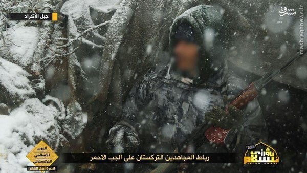 تروریستهای چینی در سهل الغاب سوریه+تصاویر