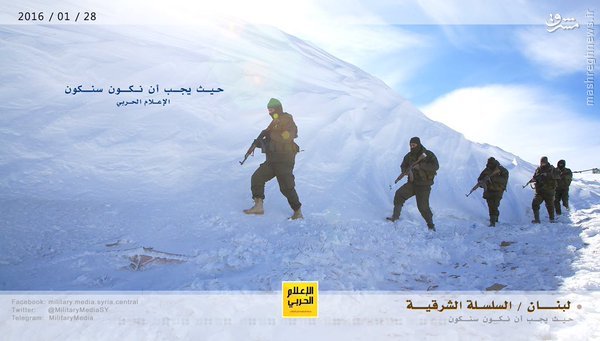 رزمندگان حزب الله در القلمون+تصاویر