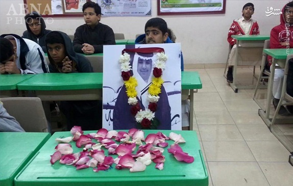جای خالی شهید عربستانی در کلاس درس +عکس