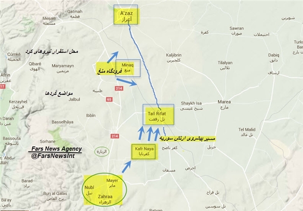 تسلط ارتش سوریه بر دو تپه استراتژیک در «حلب»