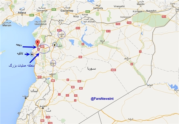 ارتش سوریه وارد شهر «ربیعه» در شمال «لاذقیه» شد +نقشه