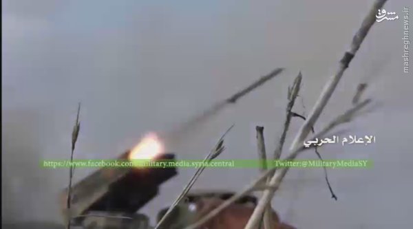عملیات ارتش سوریه در شیخ مسکین درعا+فیلم و عکس