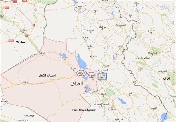 پیشروی نیروهای کرد عراق به سوی مقر «داعش» در جنوب کرکوک +نقشه