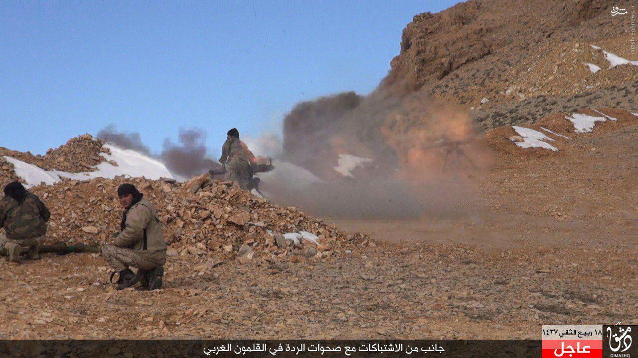 درگیری خونین داعش و القاعده در القلمون+تصاویر