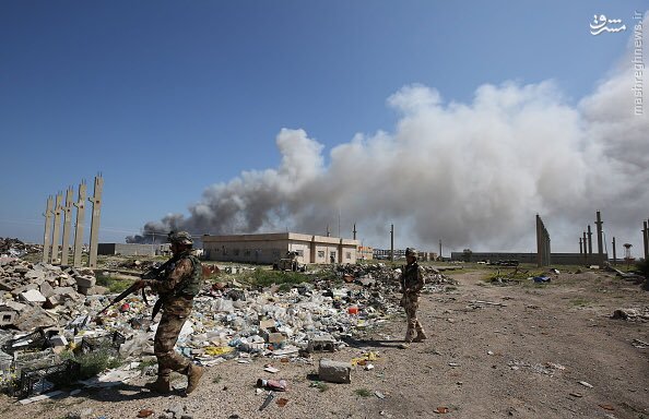 درگیریهای ابوغریب بغداد به روایت داعش+عکس