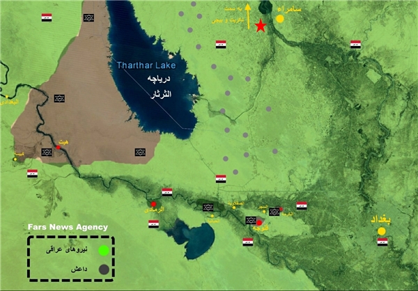 شهر «هیت» در محاصره نیروهای عراقی قرار گرفت