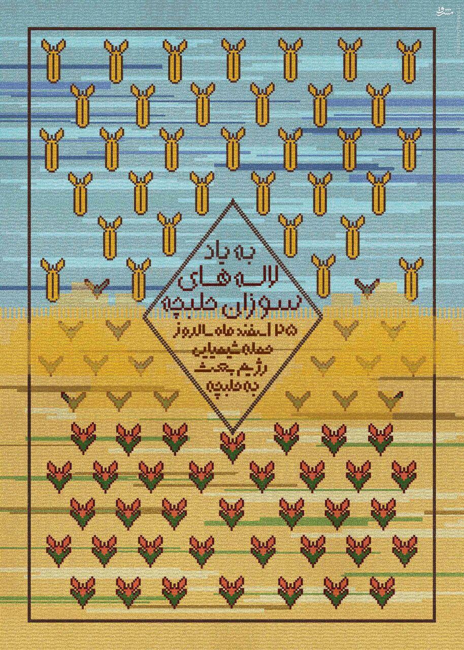 پوستر/جنایت شیمیایی در حلبچه